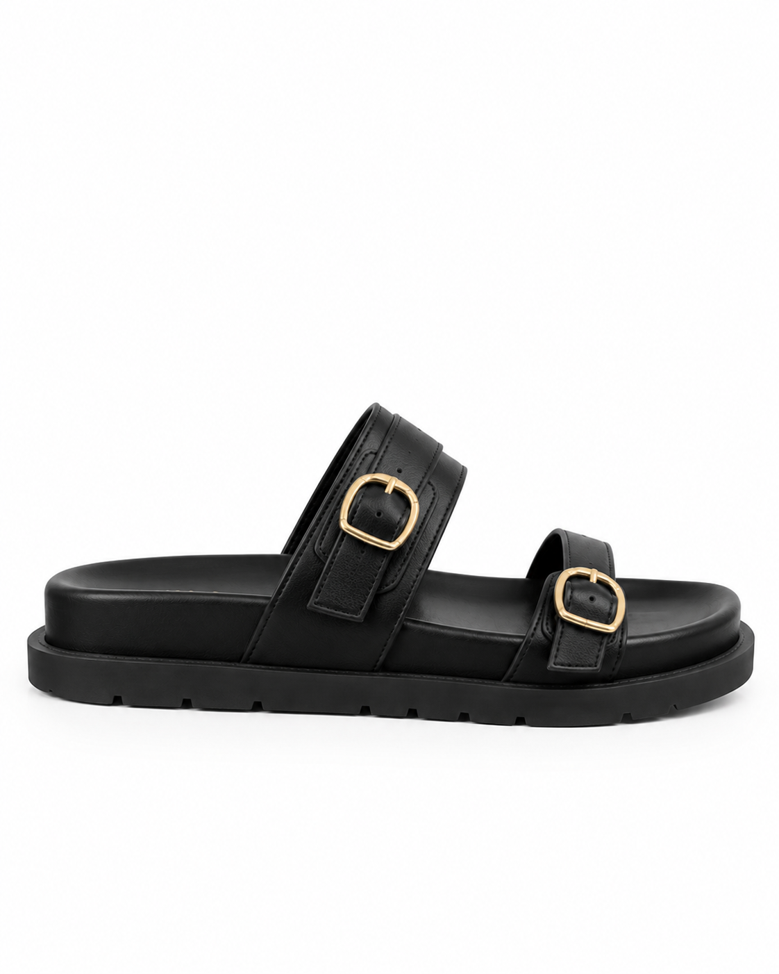 Sandalias con doble hebilla S1321 | Maraldo