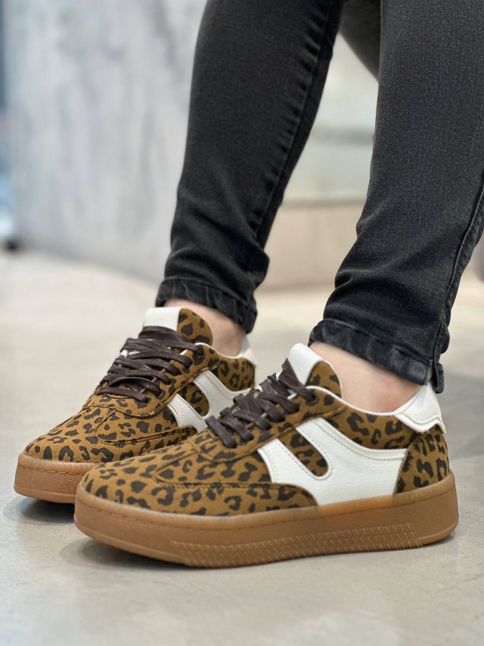Tenis Animal Print para mujer - D866