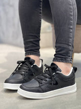 Tenis Negros D878 para mujer | MARALDO