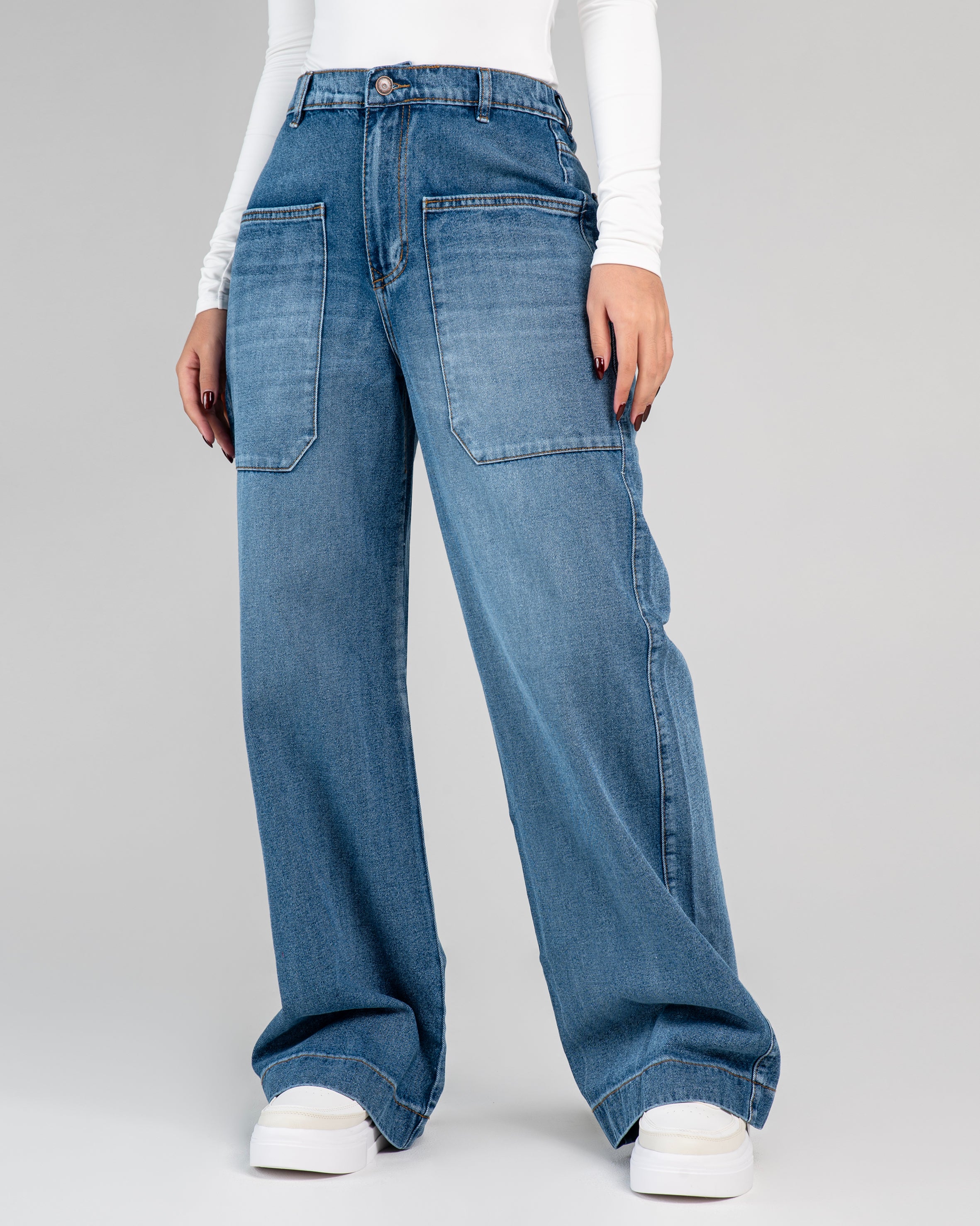 Jean Wide Leg para mujer JBC43 | Maraldo