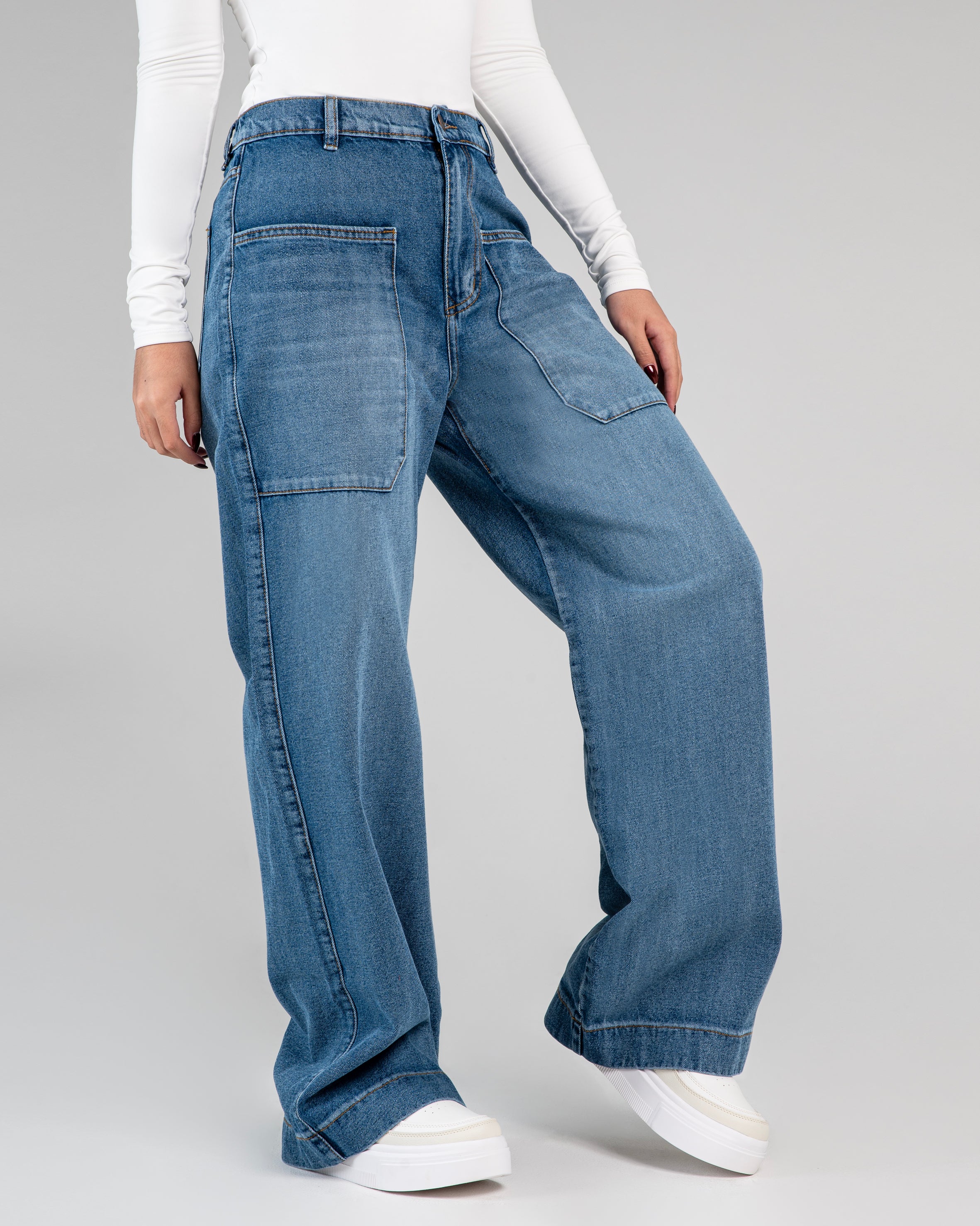 Jean Wide Leg para mujer JBC43 | Maraldo