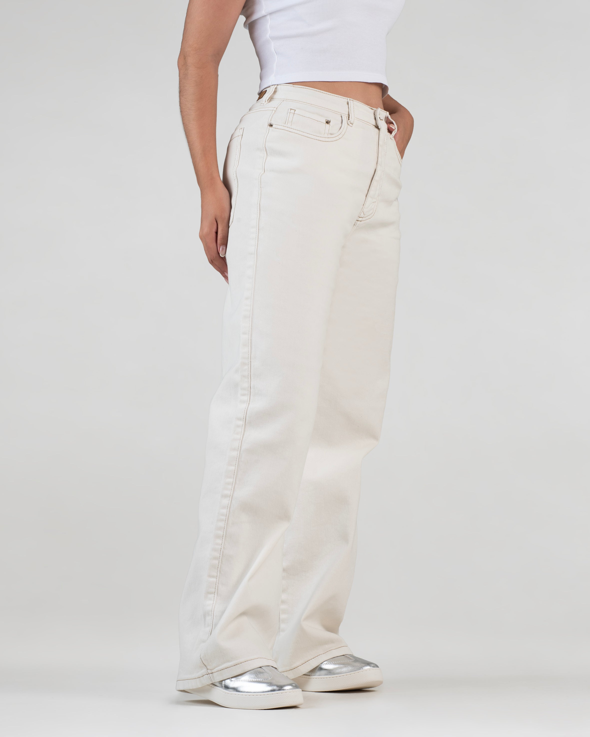 Jean Beige para mujer JBC35