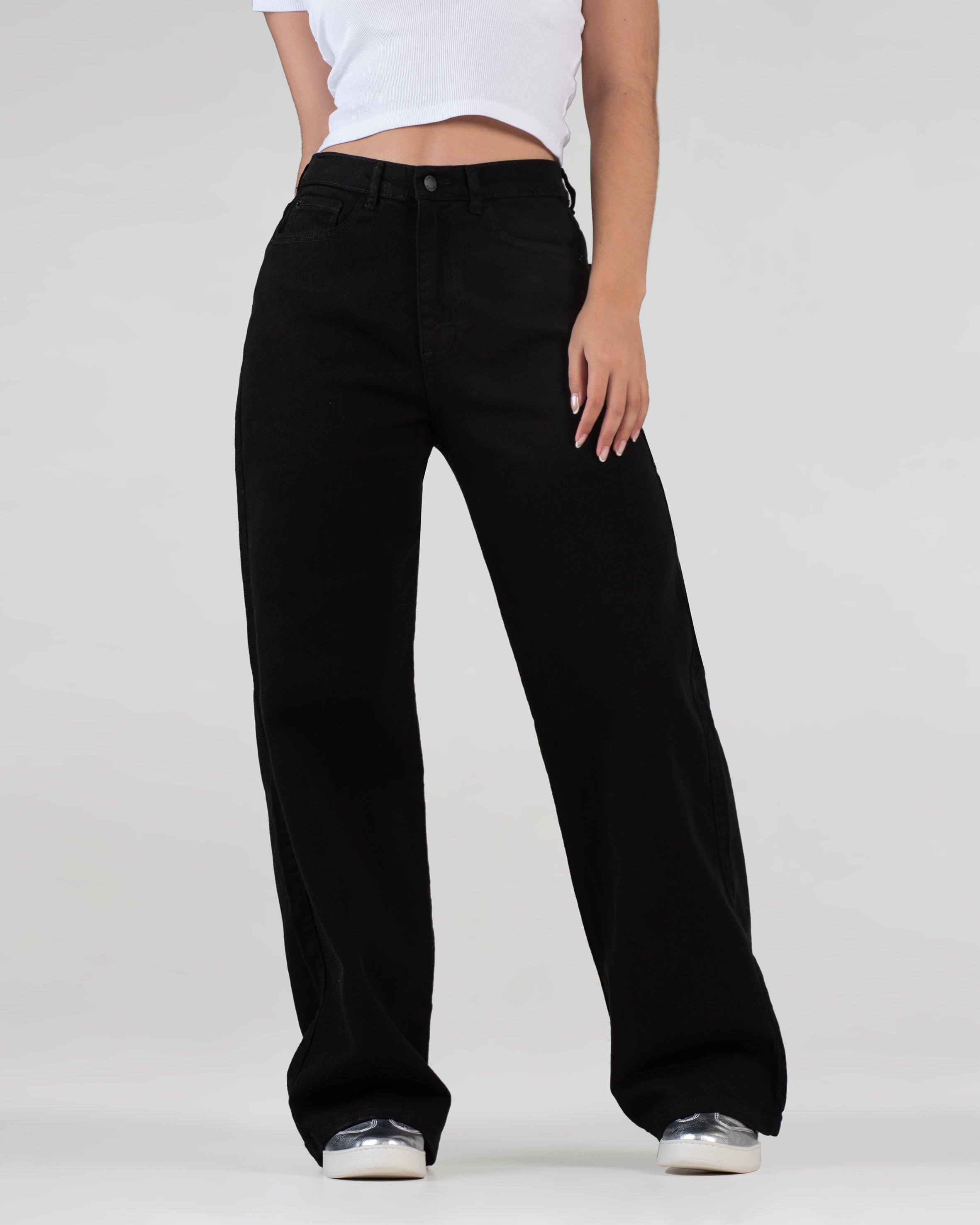 Jean Negro para mujer JBC35