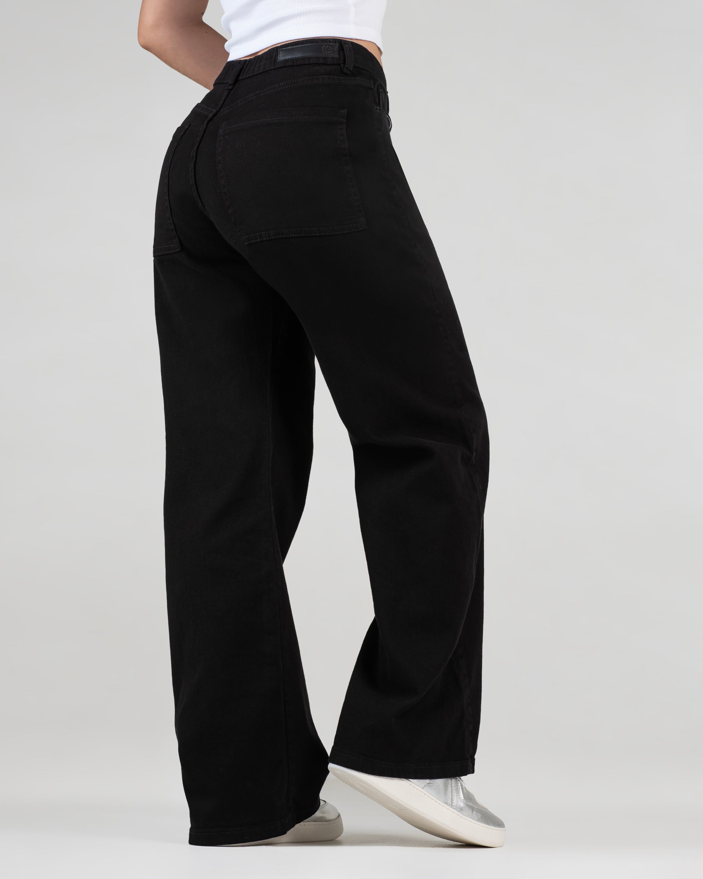 Jean Negro para mujer JBC35