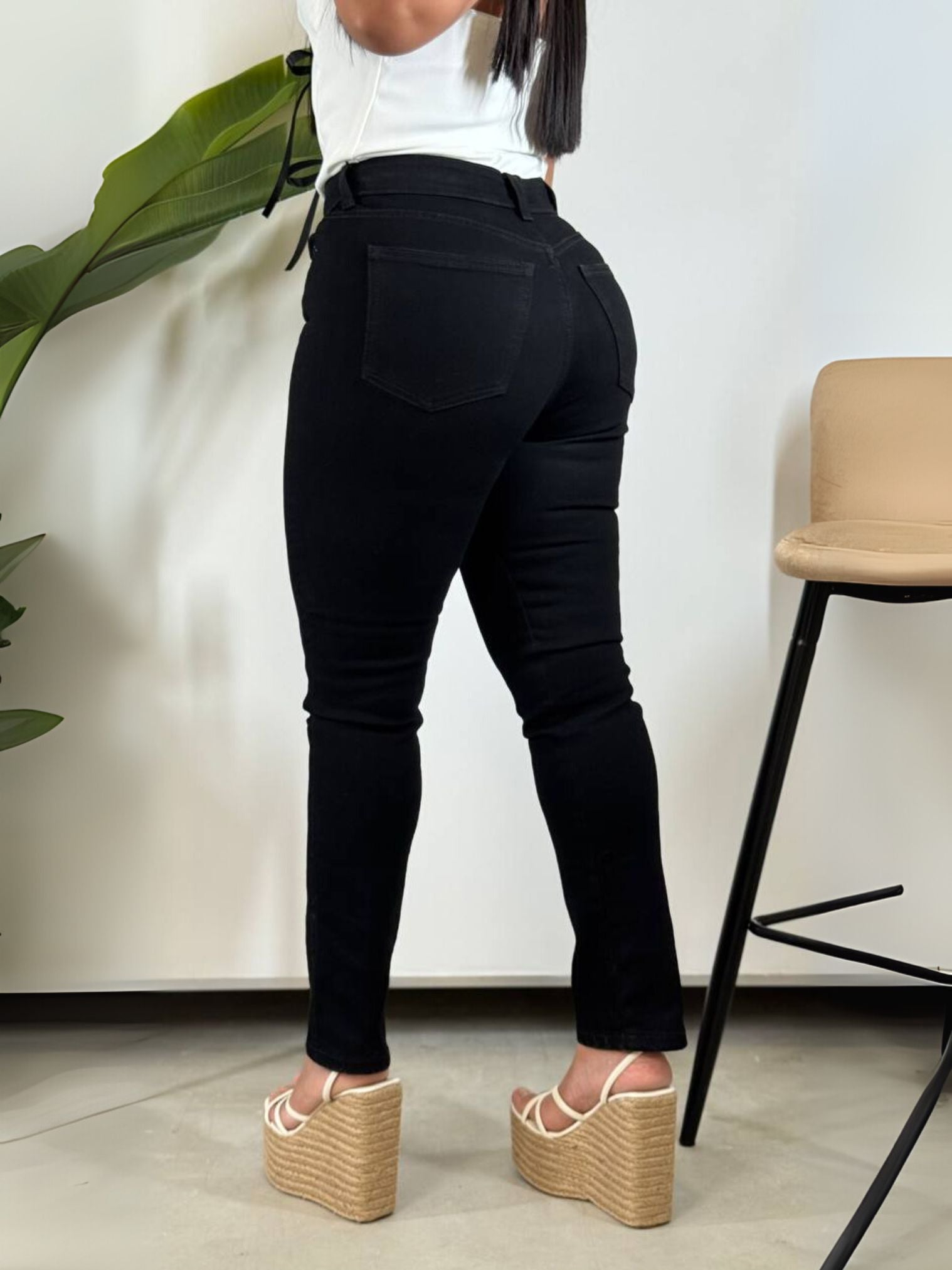 Jean Negro Femenino – JBR39