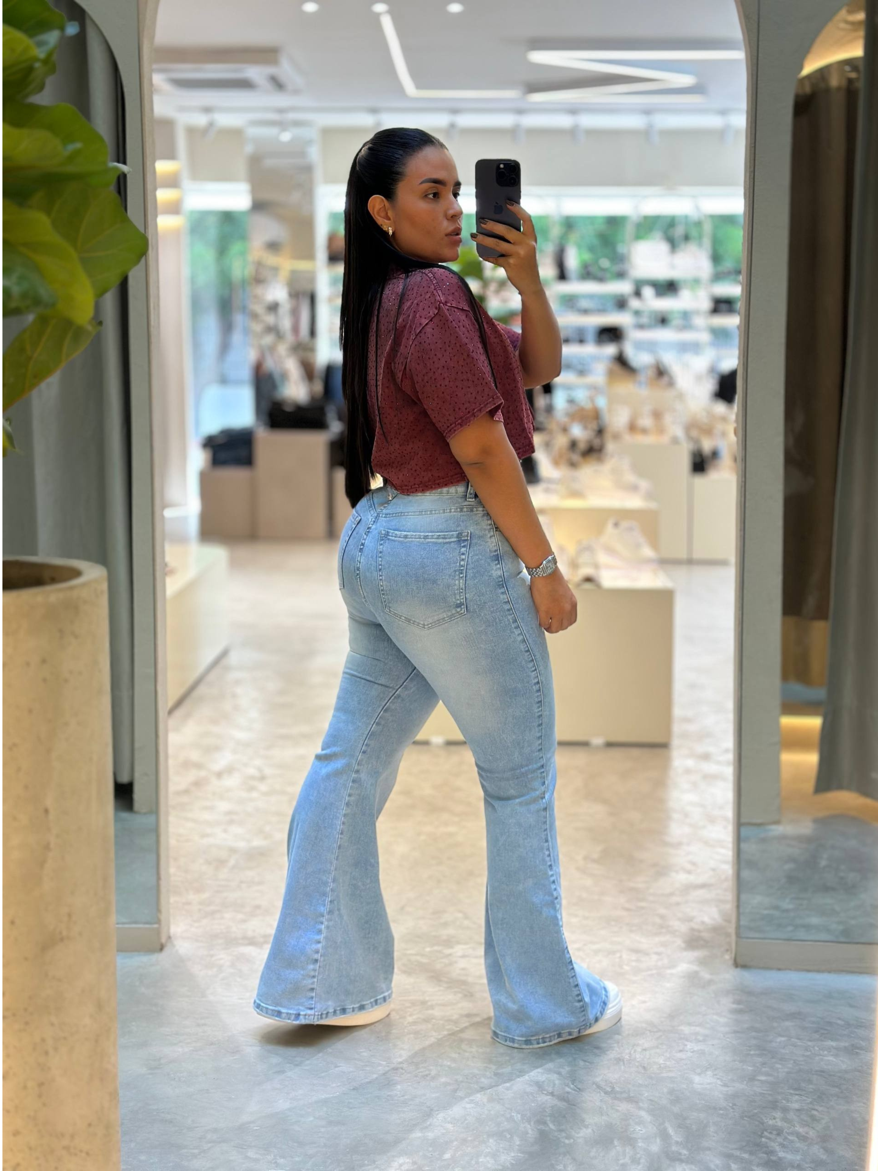 Jean para mujer Bota Campana JBC44