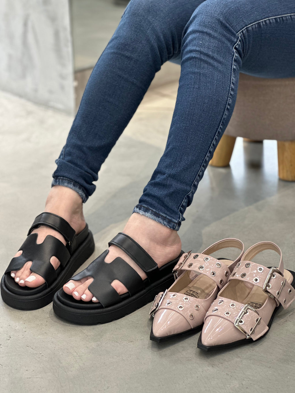 COMBO x2: Flats + Sandalias