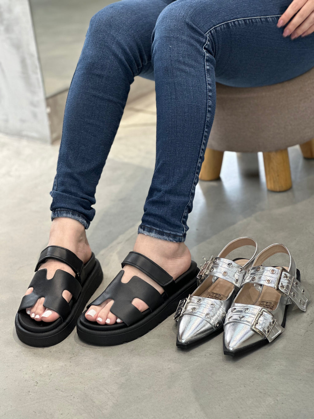 COMBO x2: Flats + Sandalias