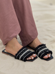 Sandalias Planas con Toques Brillantes P1485 para mujer | Maraldo