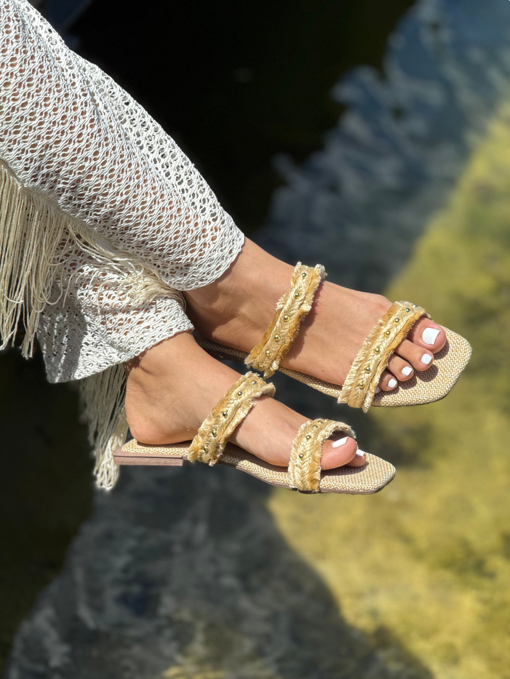 Sandalias Planas Trenzadas - P1511
