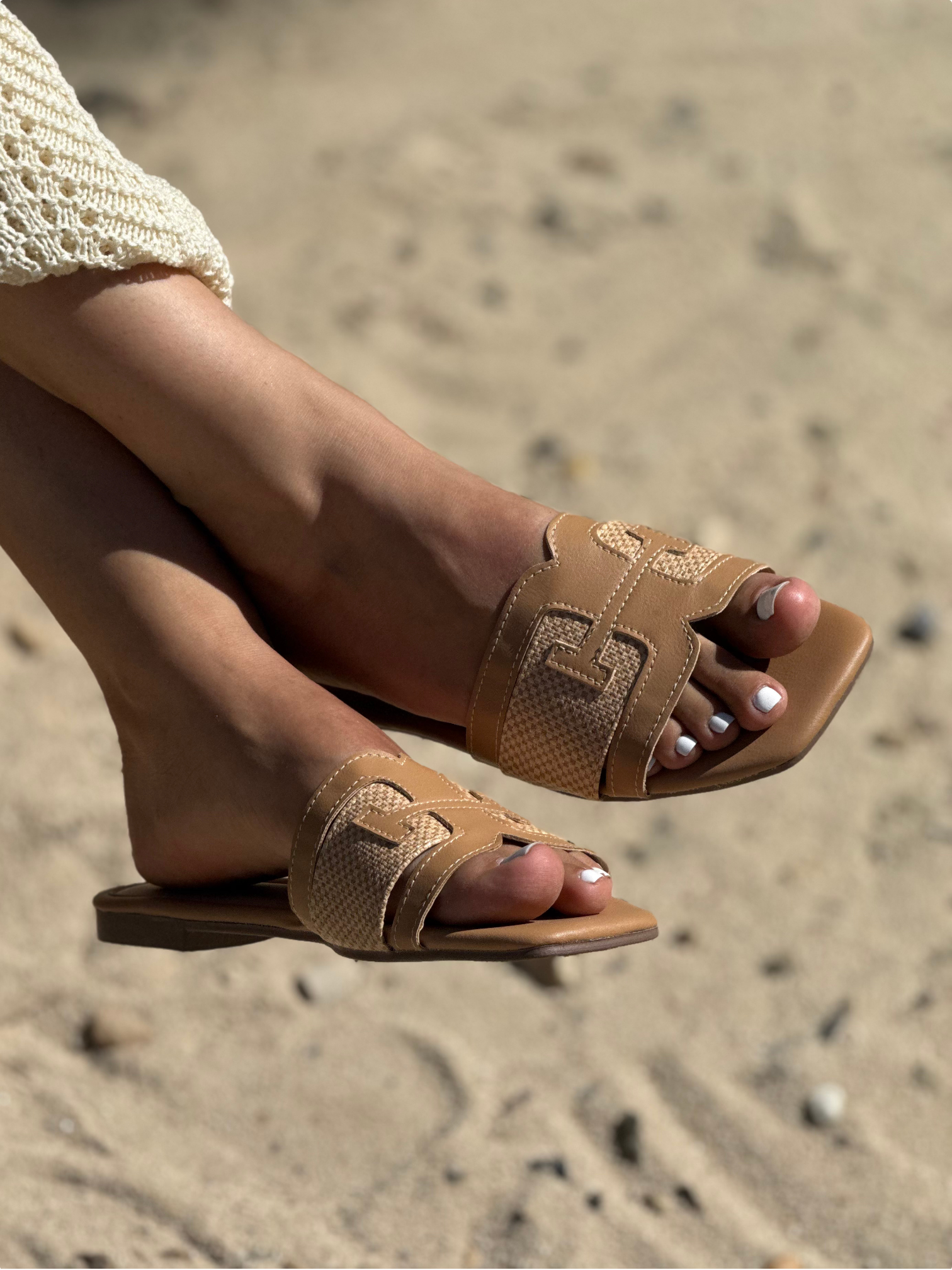 Sandalias Planas Clásicas P1515 para mujer | Maraldo