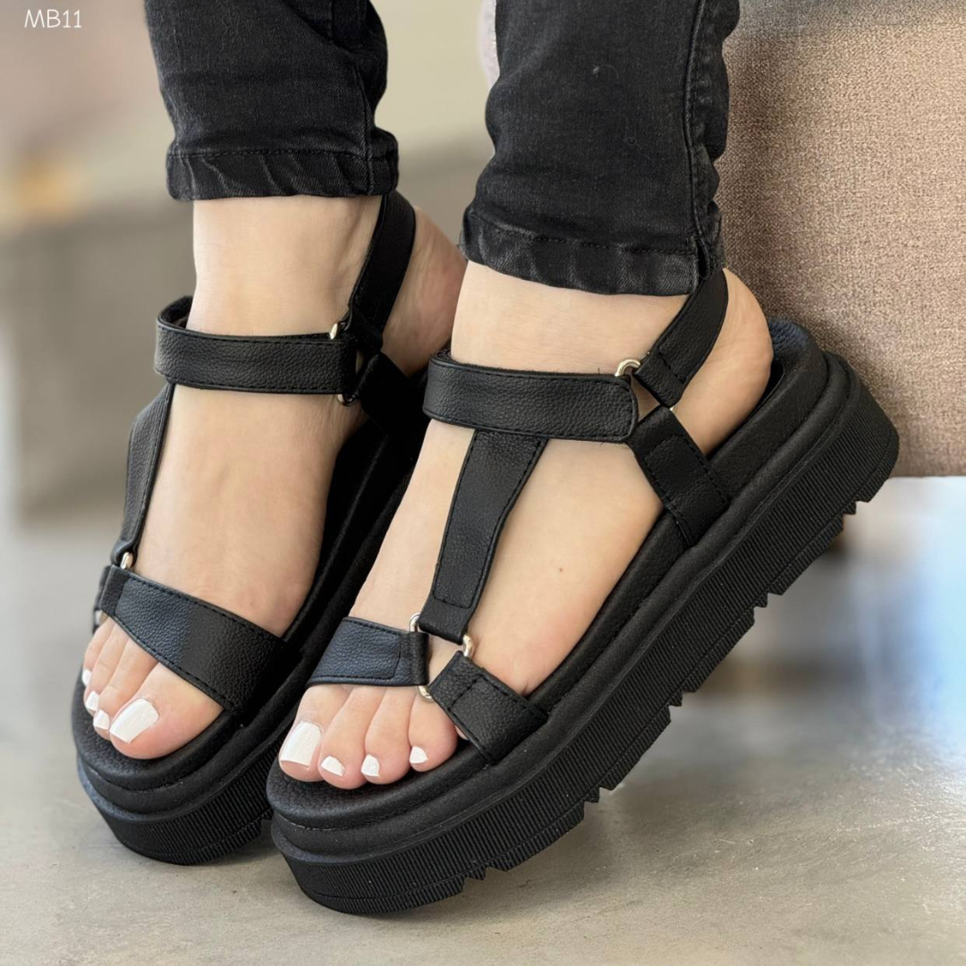 Sandalias de Moda para mujer MB11 Negro | Maraldo