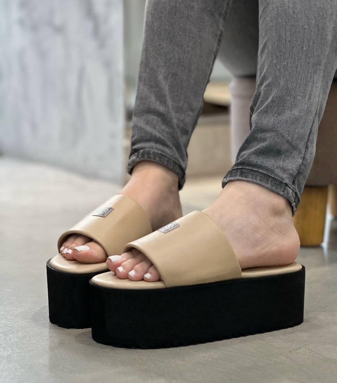 Sandalias con maxi plataforma MB83 | Maraldo