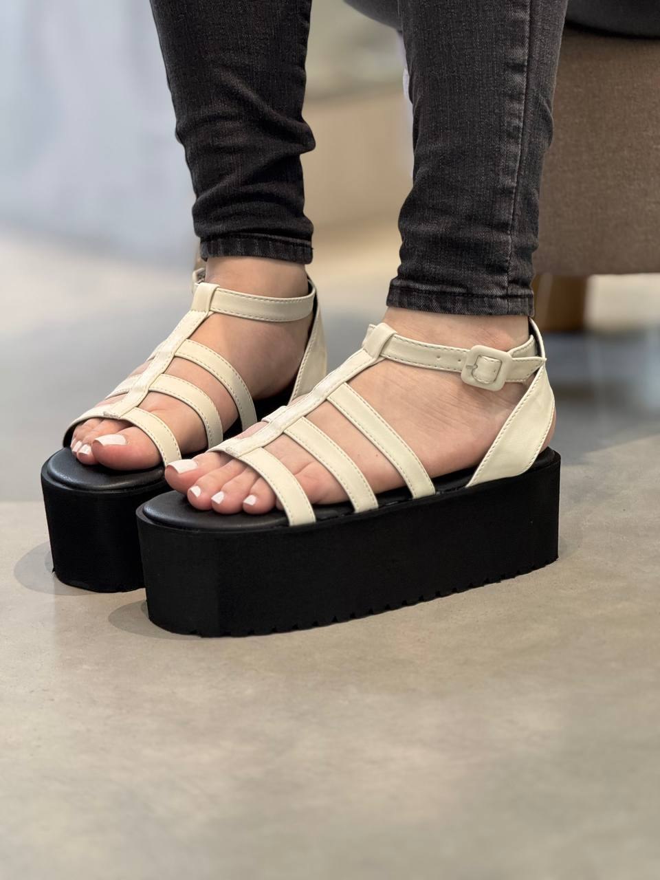 Sandalia con plataforma para mujer MB94