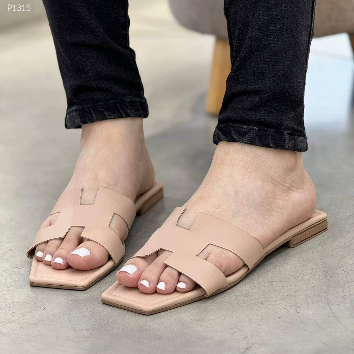Sandalias planas casuales P1315 para mujer | MARALDO