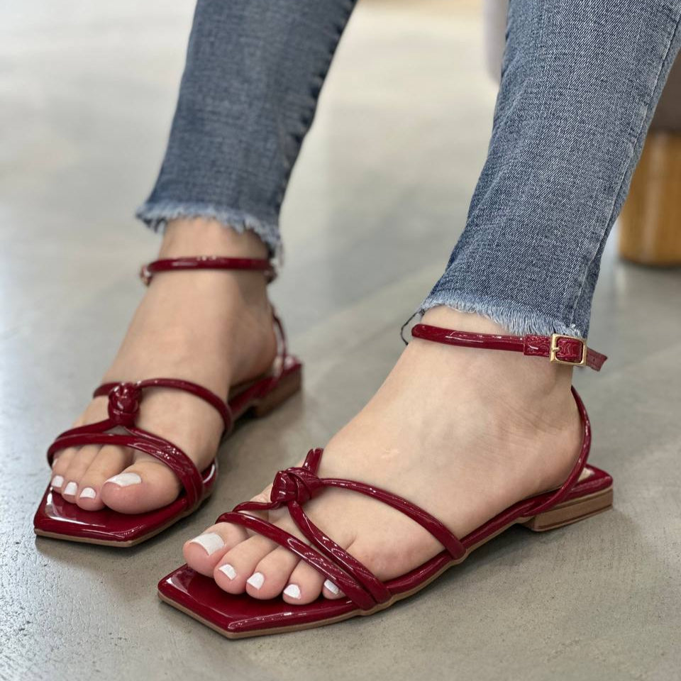 Sandalias Elegantes con Correa al Tobillo P1457 para mujer | Maraldo
