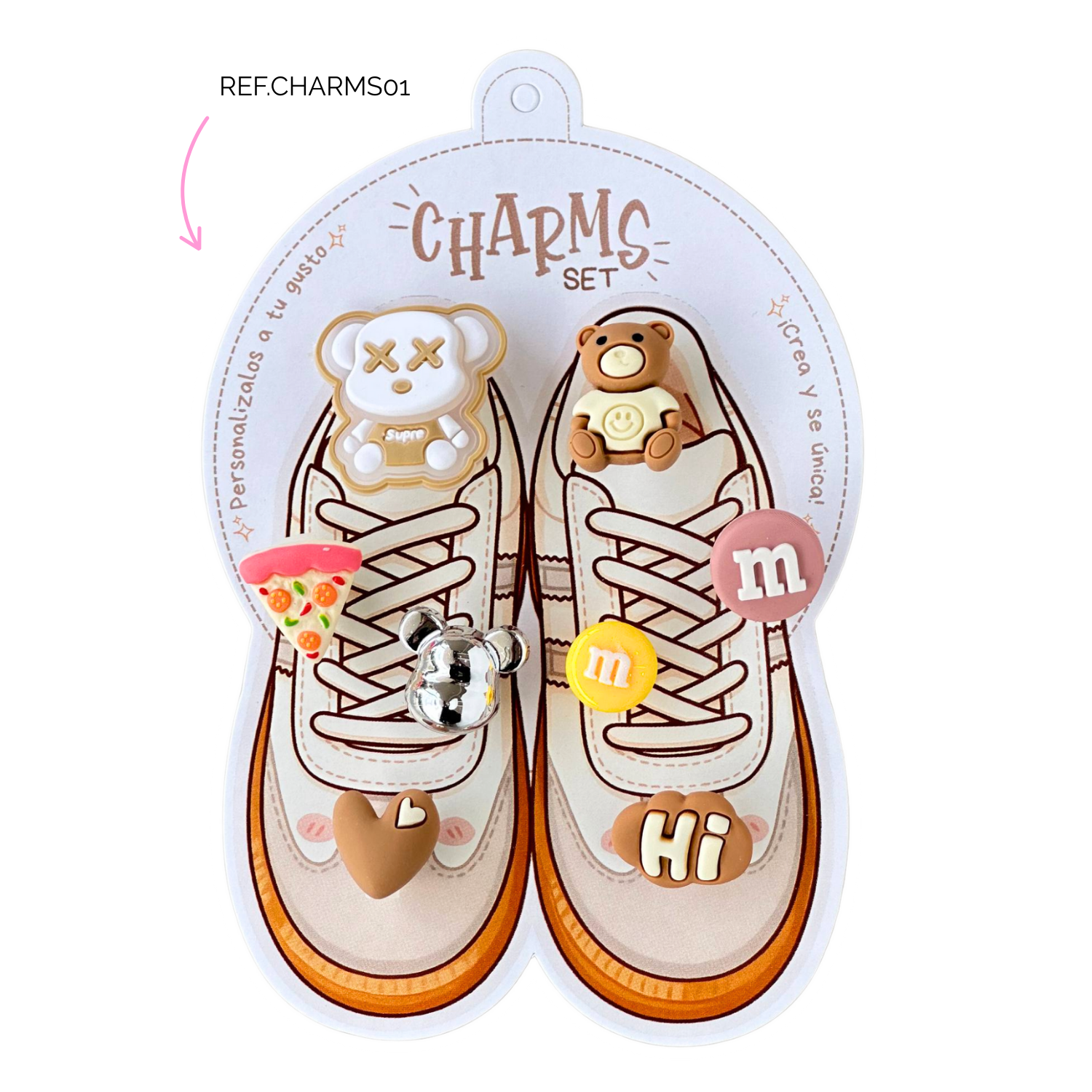Set de Charms para Tenis