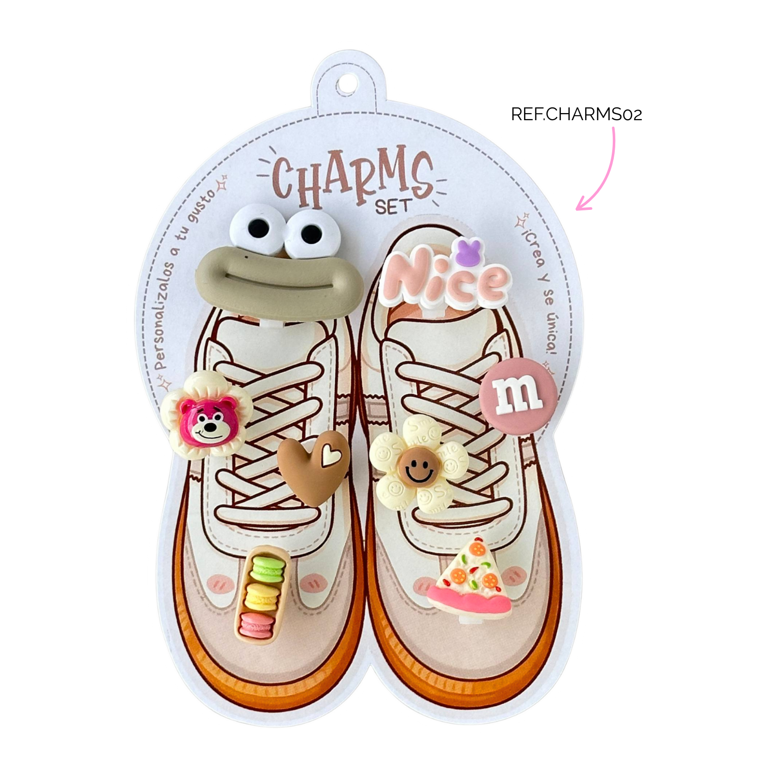Set de Charms para Tenis