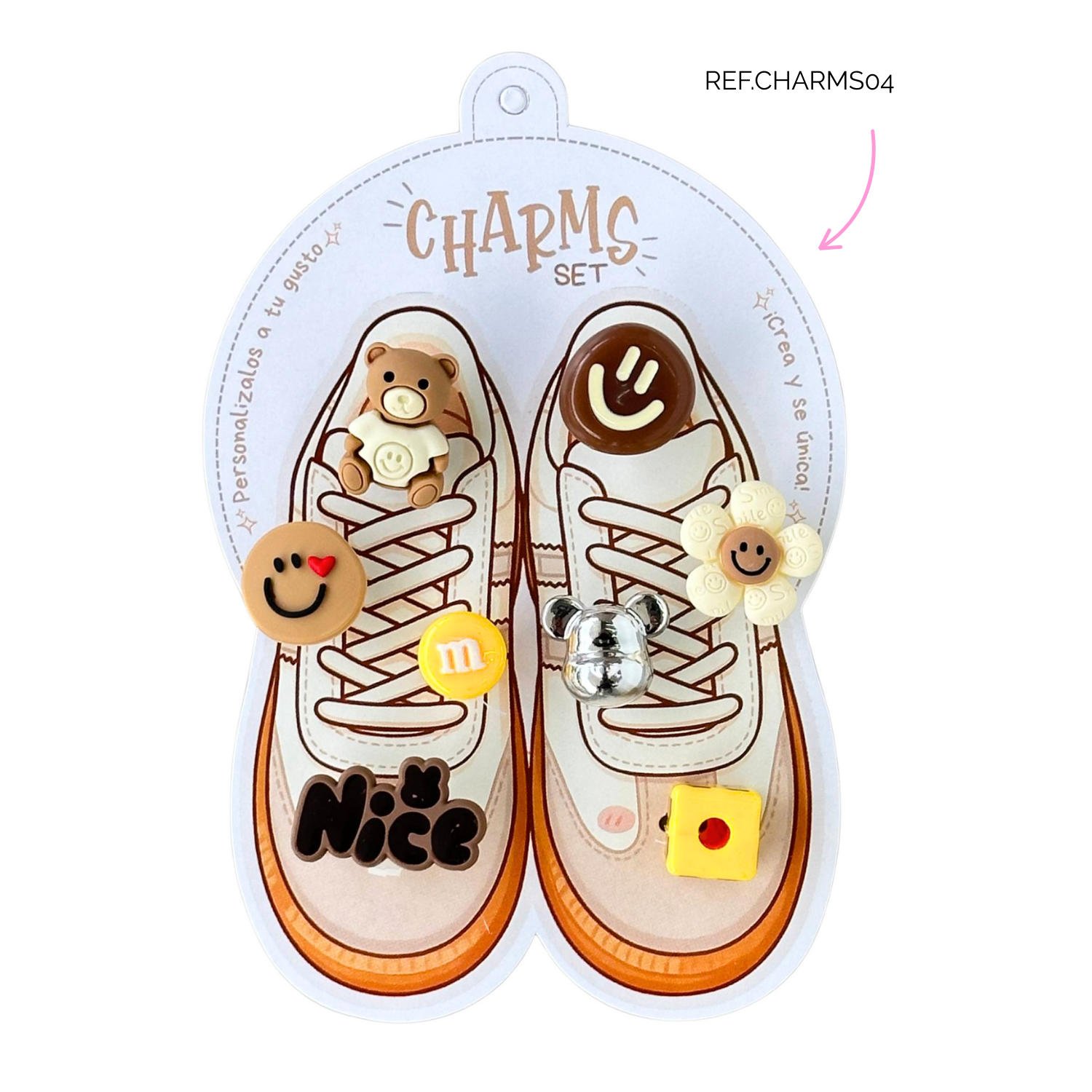 Set de Charms para Tenis