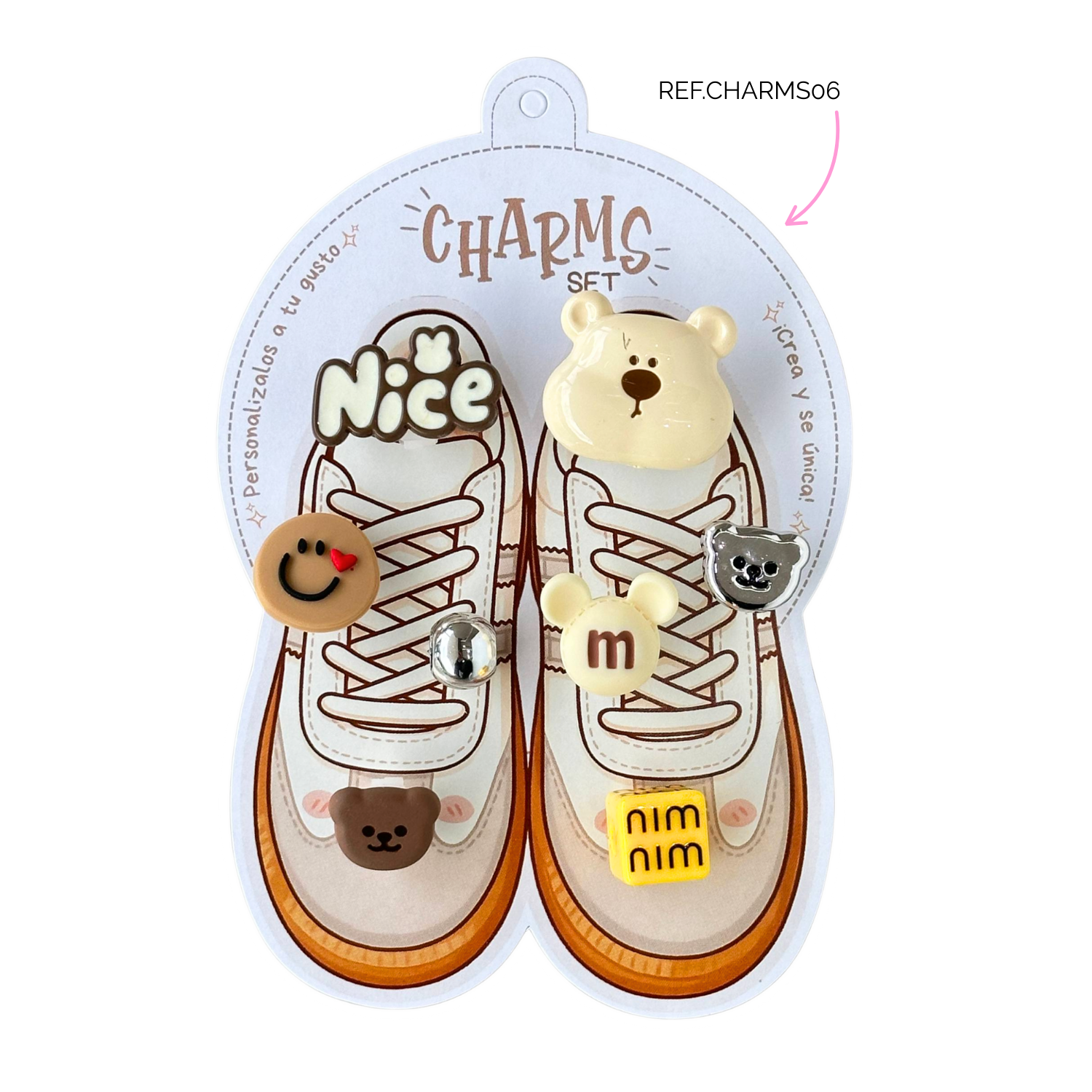 Set de Charms para Tenis