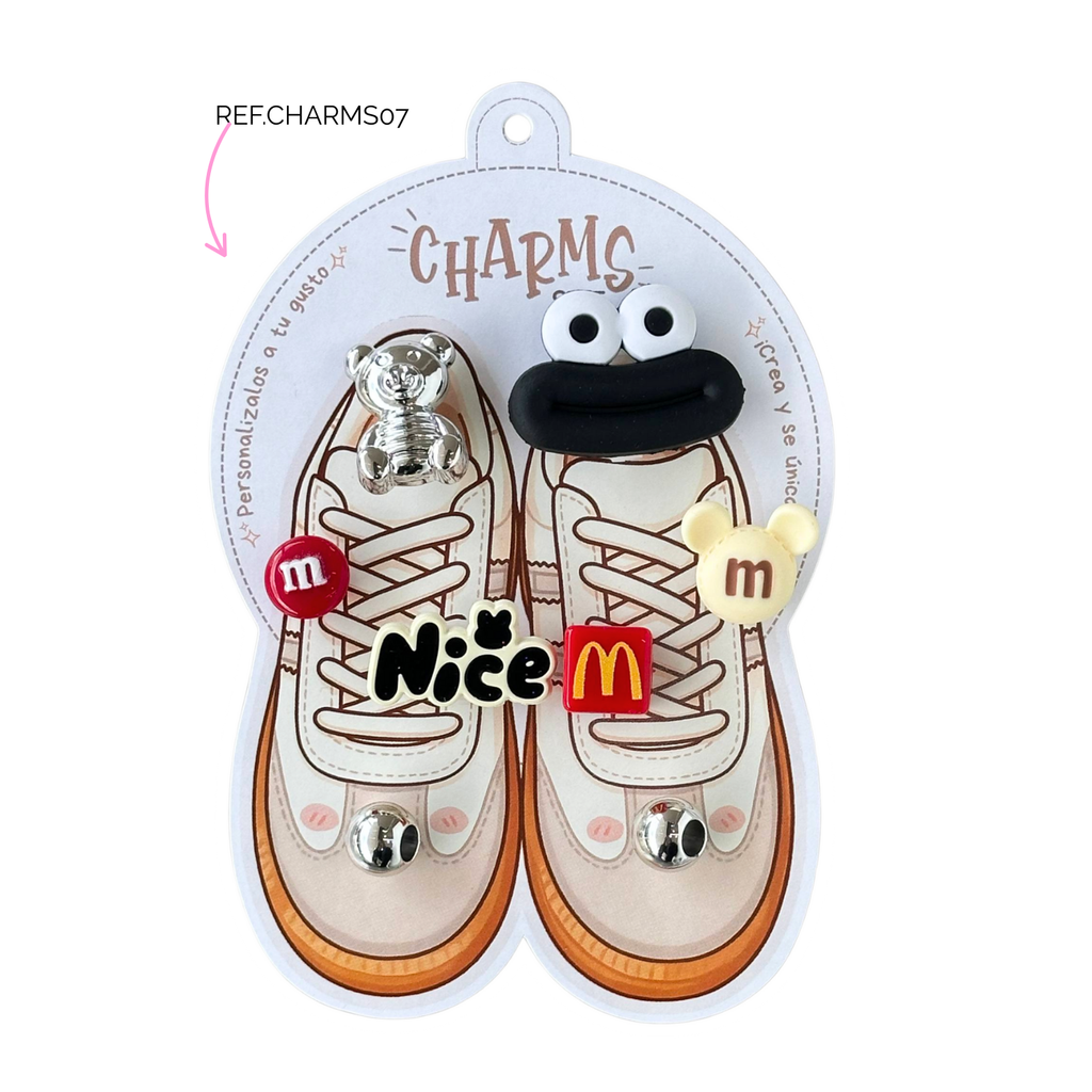 Set de Charms para Tenis