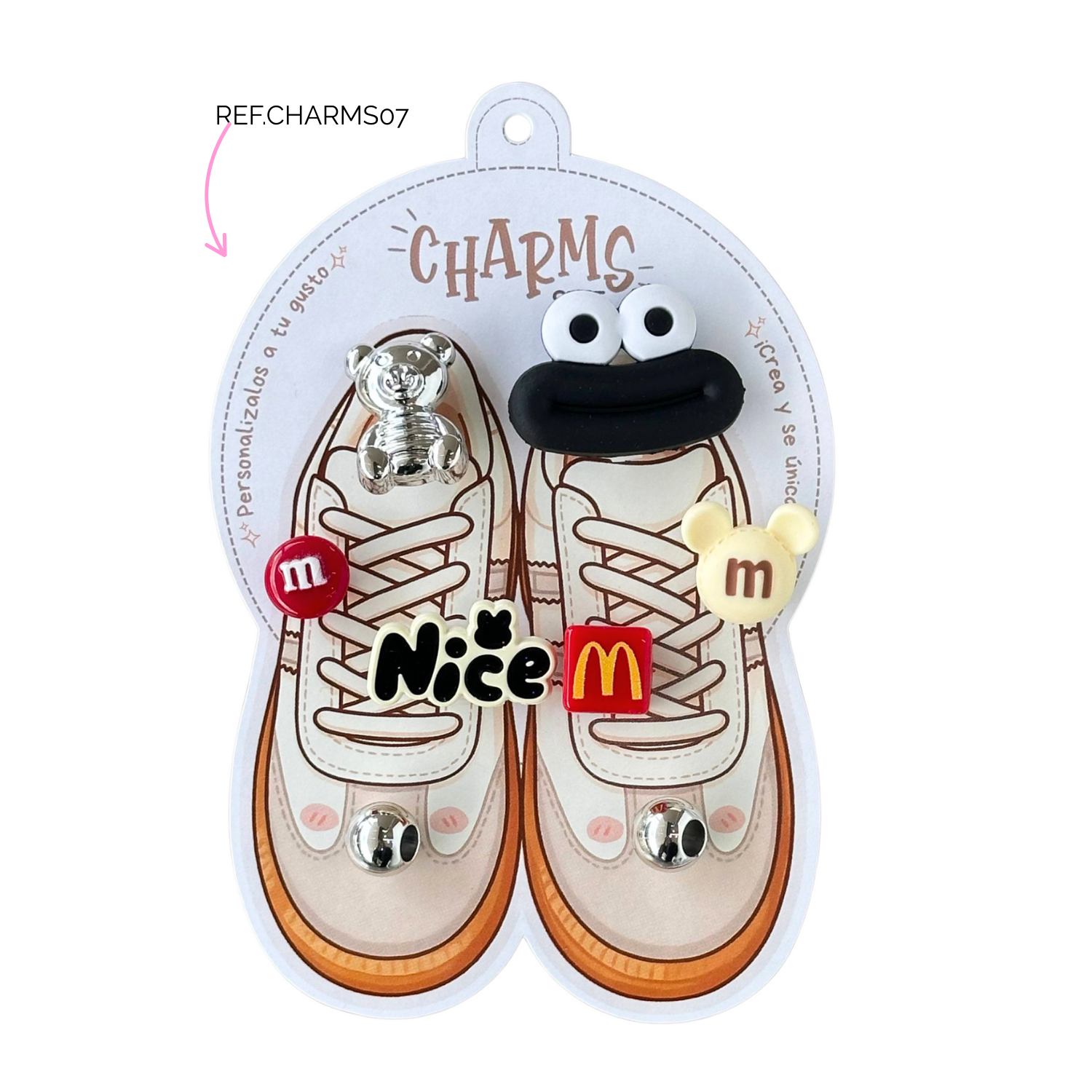 Set de Charms para Tenis