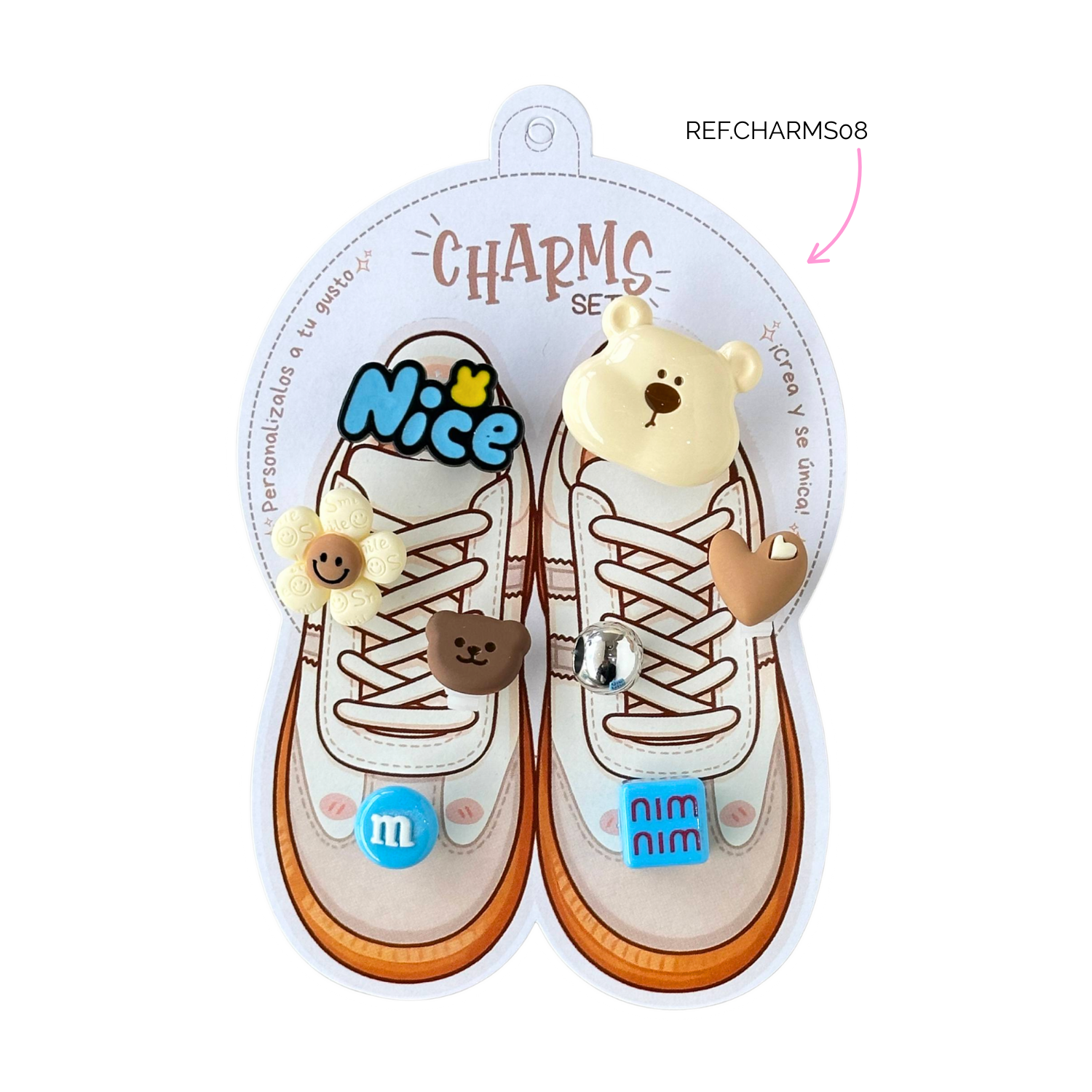 Set de Charms para Tenis