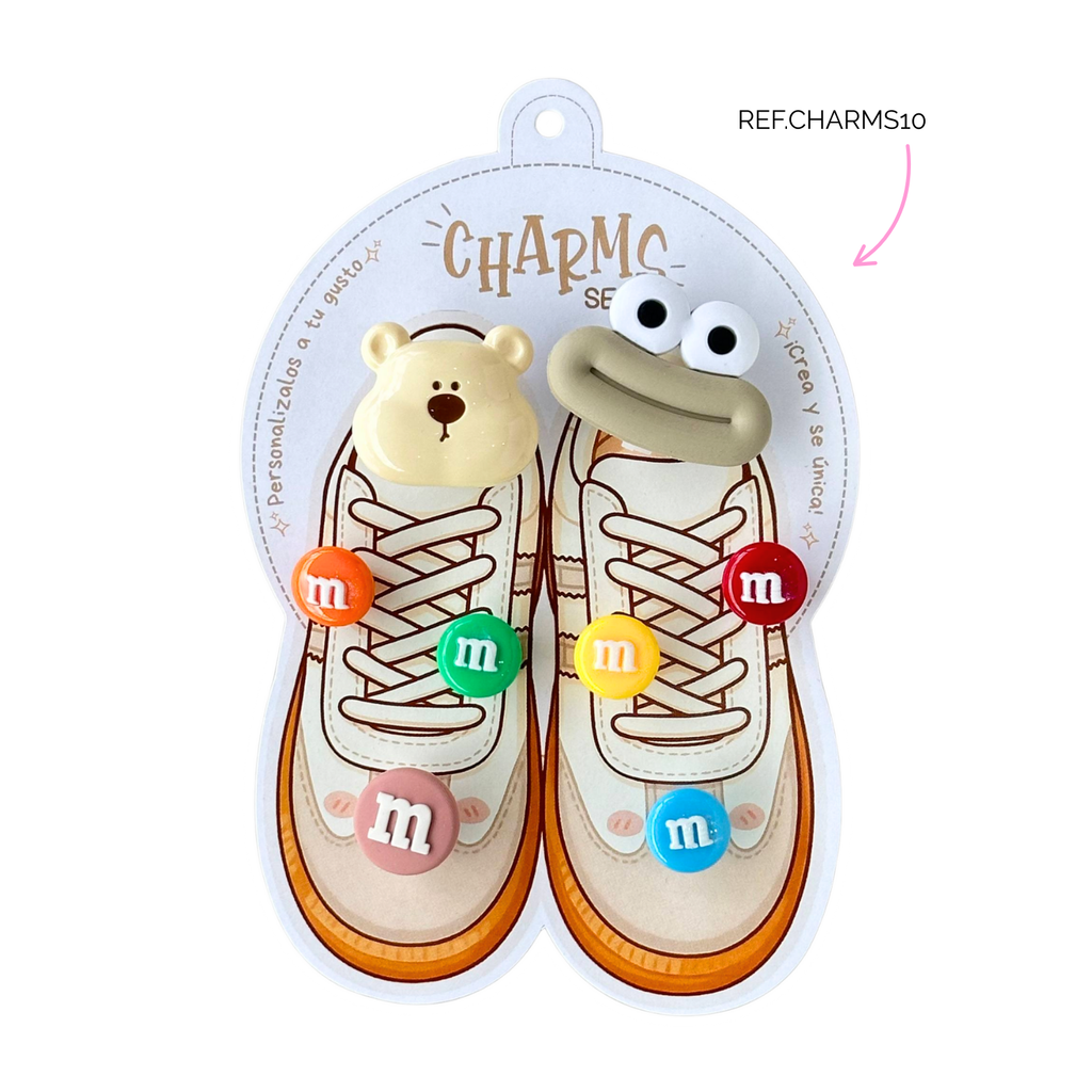 Set de Charms para Tenis