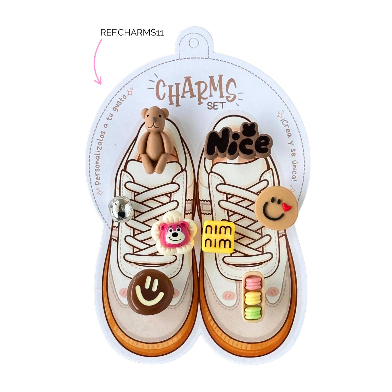 Set de Charms para Tenis