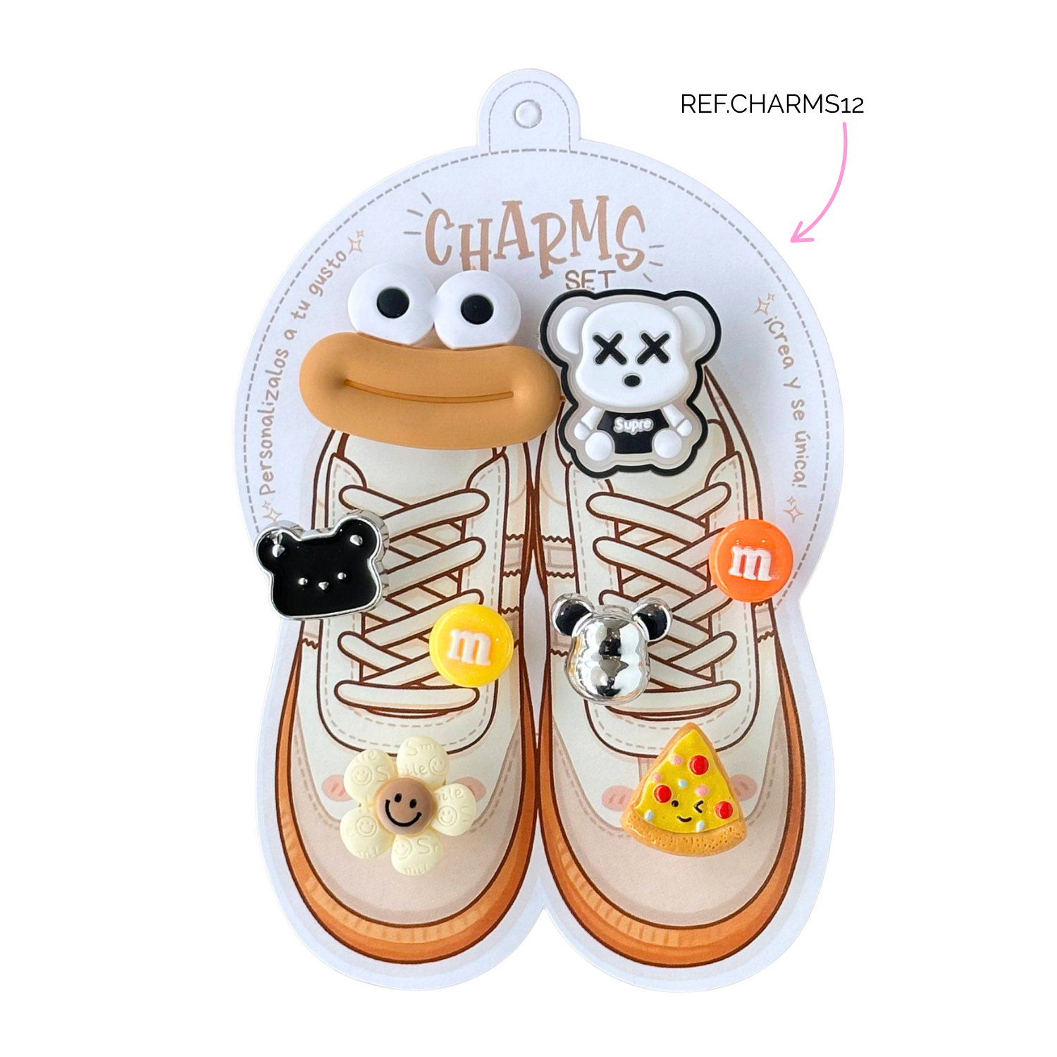 Set de Charms para Tenis