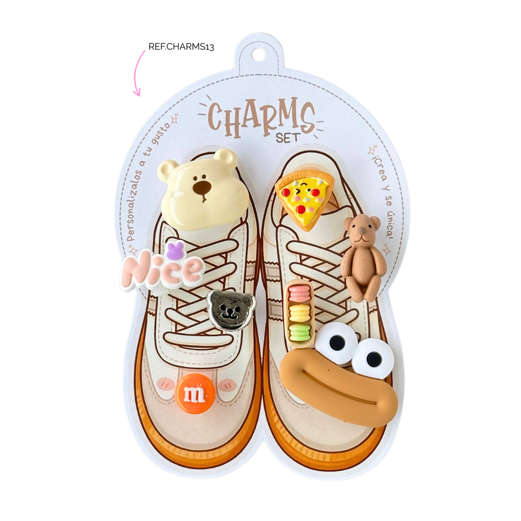 Set de Charms para Tenis