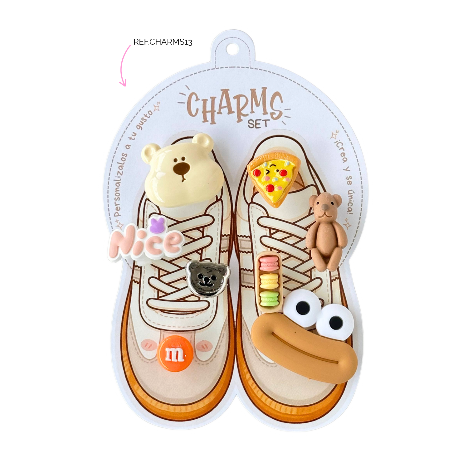 Set de Charms para Tenis