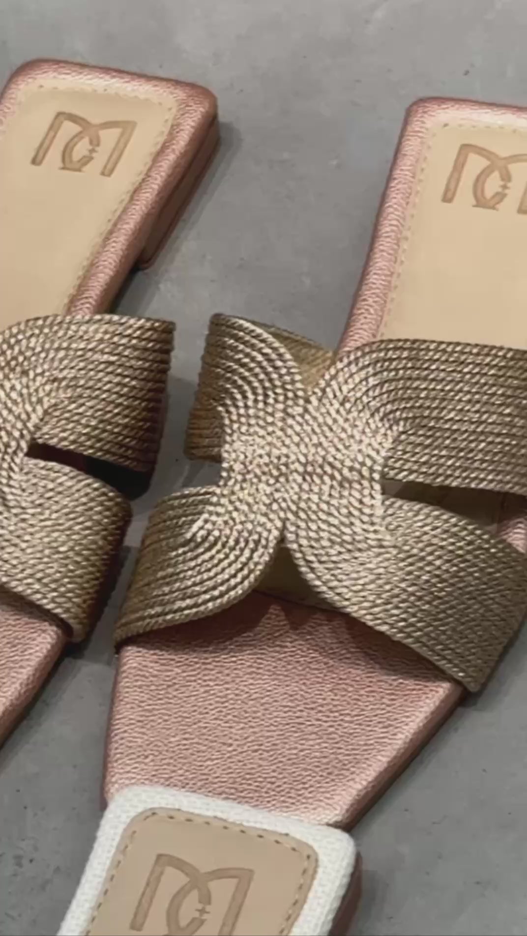 Sandalia Yute con Trenza Artesanal - P1395