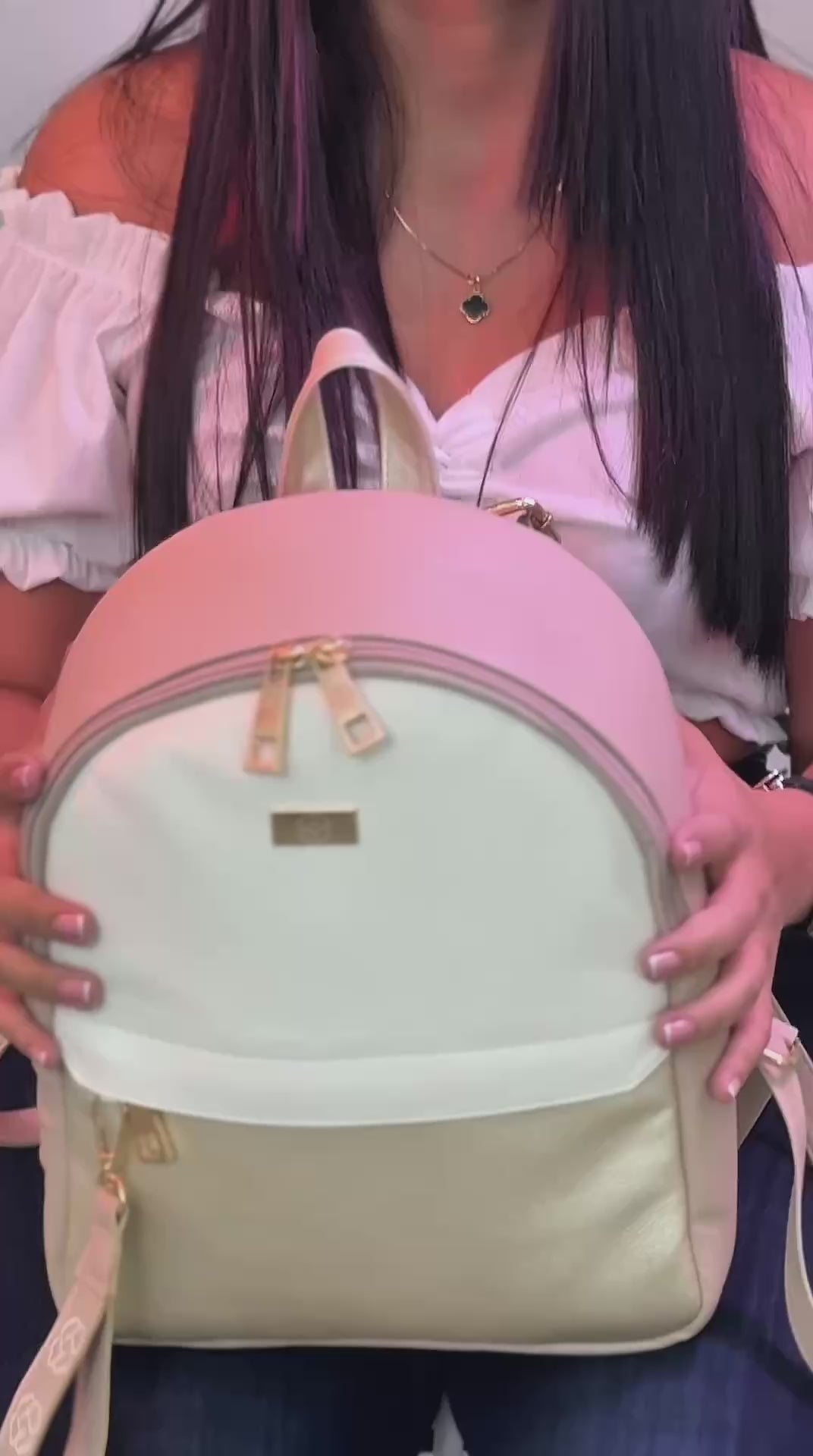 Bolso para dama BL036 beige